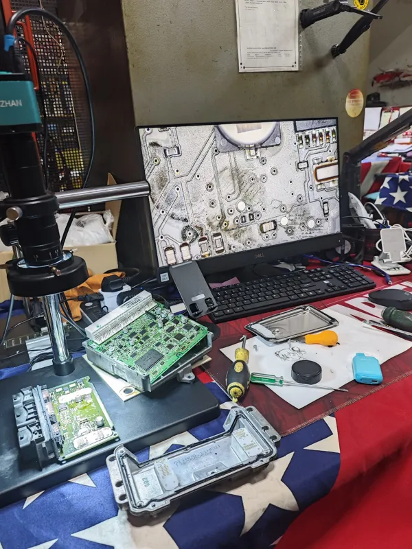 Key programming bench